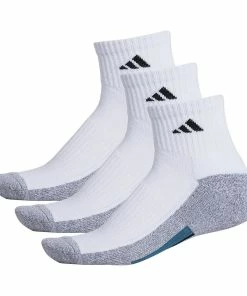 Men's adidas 3-pack Cushioned Quarter Socks 21 Men's adidas 3-pack Cushioned Quarter Socks -Casual Outfits For Men Elegant store 4888447 ALT6