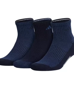 Men's adidas 3-pack Cushioned Quarter Socks