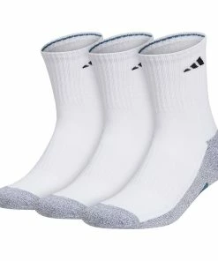 Men's adidas 3-pack Cushioned Mid-Crew Socks
