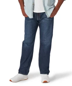 Big & Tall Wrangler Regular-Fit Jeans -Casual Outfits For Men Elegant store 4921987 Blackened Indigo