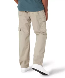 Big & Tall Wrangler Relaxed-Fit Twill Cargo Pants -Casual Outfits For Men Elegant store 4921994 ALT4