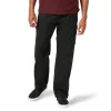 Big & Tall Wrangler Relaxed-Fit Twill Cargo Pants -Casual Outfits For Men Elegant store 4921994 Black