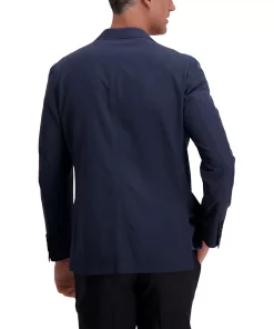Men's Haggar® Smart Wash™­ Tailored-Fit Performance Tech Blazer -Casual Outfits For Men Elegant store 4933029 ALT