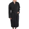 Men's Residence Loop French Terry Kimono Robe -Casual Outfits For Men Elegant store 4956818 Black