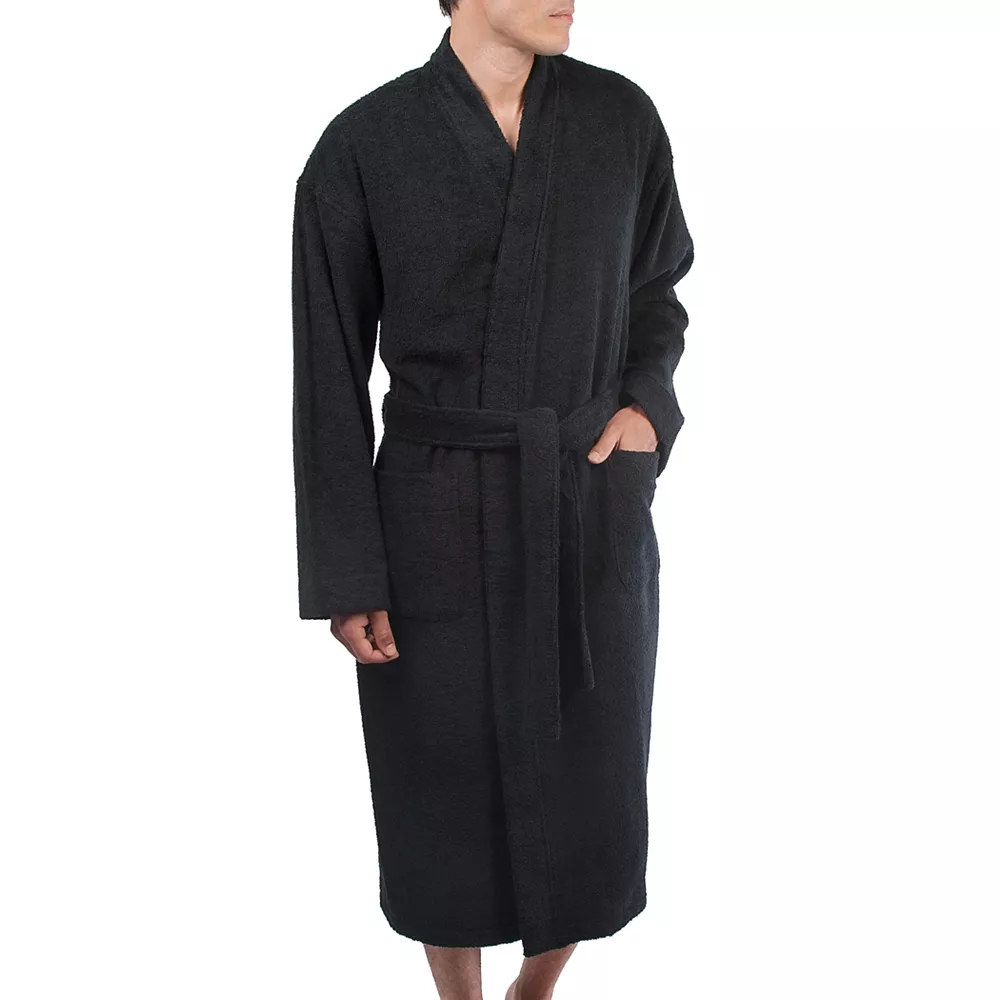 Men's Residence Loop French Terry Kimono Robe 3 Men's Residence Loop French Terry Kimono Robe