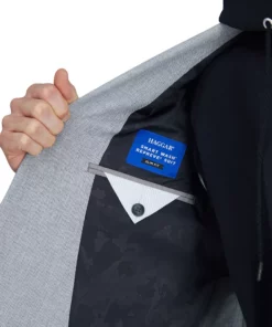 Men's Haggar® Smart Wash Repreve® Slim-Fit Suit Jacket -Casual Outfits For Men Elegant store 4960878 ALT3