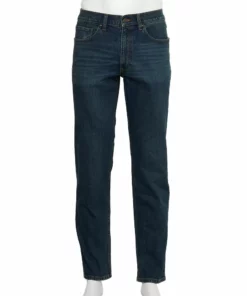 Men's Sonoma Goods For Life® Regular-Fit Jeans 19 Men's Sonoma Goods For Life® Regular-Fit Jeans -Casual Outfits For Men Elegant store 4970384 Dark Tint