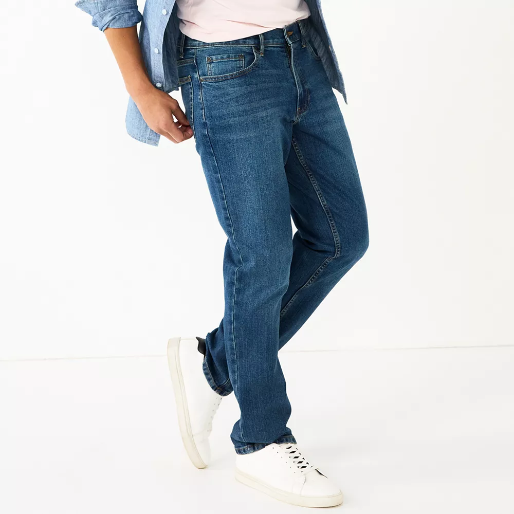 Men's Sonoma Goods For Life® Regular-Fit Jeans 6 Men's Sonoma Goods For Life® Regular-Fit Jeans - Image 4
