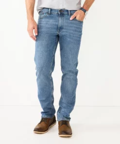 Men's Sonoma Goods For Life® Regular-Fit Jeans 17 Men's Sonoma Goods For Life® Regular-Fit Jeans -Casual Outfits For Men Elegant store 4970384 Medium Stone
