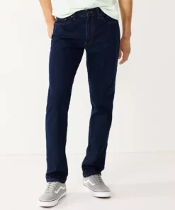 Men's Sonoma Goods For Life® Regular-Fit Jeans 21 Men's Sonoma Goods For Life® Regular-Fit Jeans -Casual Outfits For Men Elegant store 4970384 Rinse