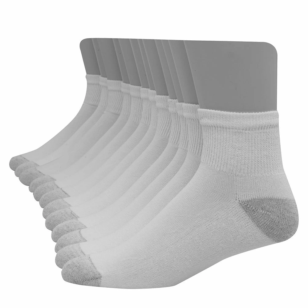 Big & Tall Hanes Ultimate® Fresh IQ Ankle 10-pack Socks 4 Big & Tall Hanes Ultimate® Fresh IQ Ankle 10-pack Socks - Image 2