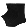 Men's Hanes Ultimate® 12-pack Soft & Durable Crew Socks -Casual Outfits For Men Elegant store 4988953 Black