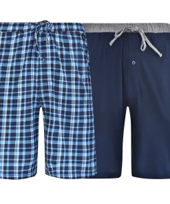 Men's Hanes® 2-pack Knit Pajama Shorts