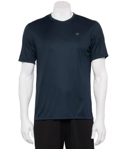 Men's Champion® Double Dry Core Tee -Casual Outfits For Men Elegant store 5003997 Navy