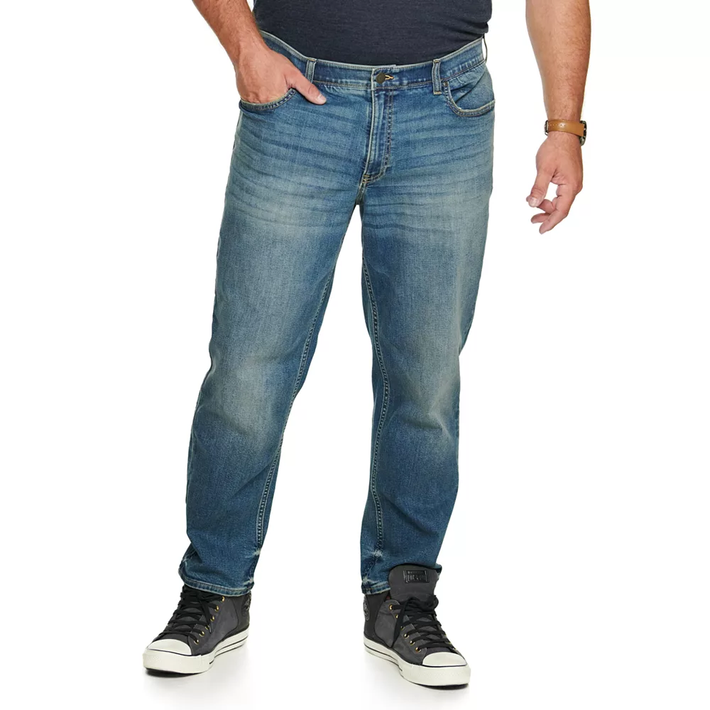 Big & Tall Sonoma Goods For Life® Straight-Leg Flexwear Jeans 5 Big & Tall Sonoma Goods For Life® Straight-Leg Flexwear Jeans - Image 3
