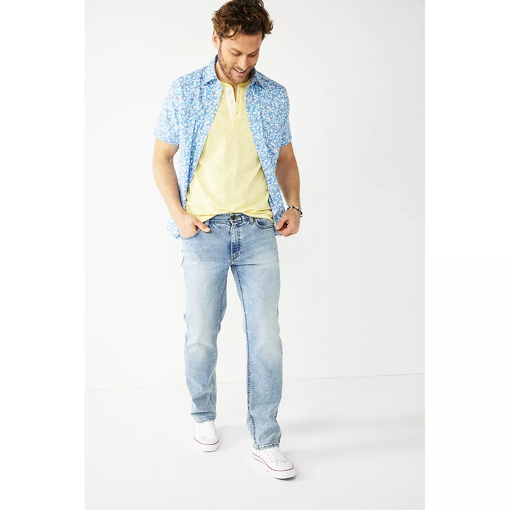 Men's Sonoma Goods For Life® Flexwear Straight-Fit Jeans 12 Men's Sonoma Goods For Life® Flexwear Straight-Fit Jeans - Image 10