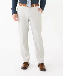 Men's Apt. 9® Premier Flex Performance Slim-Fit Washable Suit Pants 17 Men's Apt. 9® Premier Flex Performance Slim-Fit Washable Suit Pants -Casual Outfits For Men Elegant store 5011546 Sand