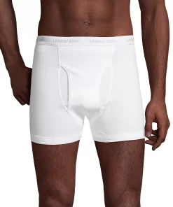 Men's Lands' End 3-pack Knit Boxer Briefs
