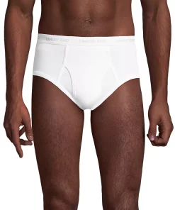 Men's Lands' End 3-Pack Knit Briefs