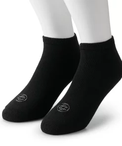 Men's Doctor's Choice 2-Pack Diabetic No-Show Socks 8 Men's Doctor's Choice 2-Pack Diabetic No-Show Socks -Casual Outfits For Men Elegant store 5016328 Black