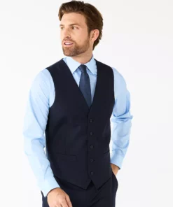 Men's Apt. 9® Premier Flex Performance Slim-Fit Washable Suit Vest