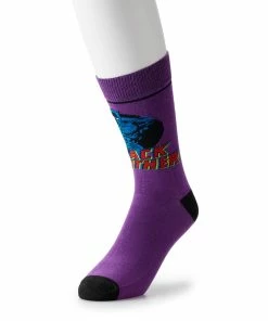 Men's Novelty Crew Socks 15 Men's Novelty Crew Socks -Casual Outfits For Men Elegant store 5045081 Black Panther