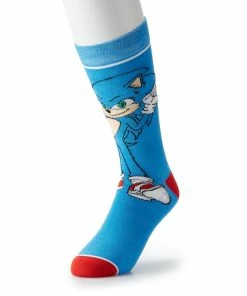 Men's Novelty Crew Socks 17 Men's Novelty Crew Socks -Casual Outfits For Men Elegant store 5045081 Sonic