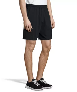 Big & Tall Hanes® Jersey Pocket Shorts -Casual Outfits For Men Elegant store 5084303 ALT2