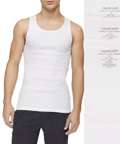 Men's Calvin Klein 3-pack Tank -Casual Outfits For Men Elegant store 5092174 ALT2