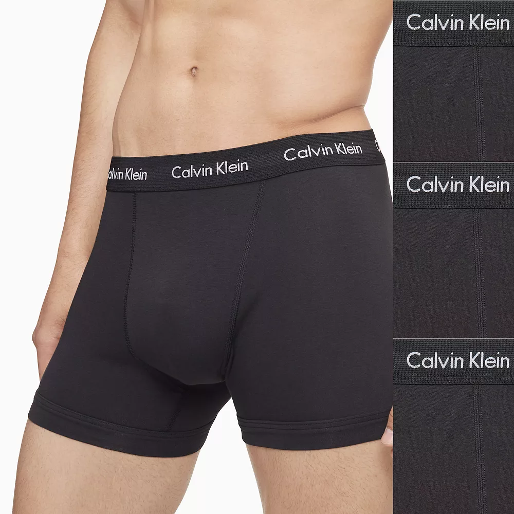 Men's Calvin Klein 3-pack Cotton Stretch Boxer Briefs 4 Men's Calvin Klein 3-pack Cotton Stretch Boxer Briefs - Image 2