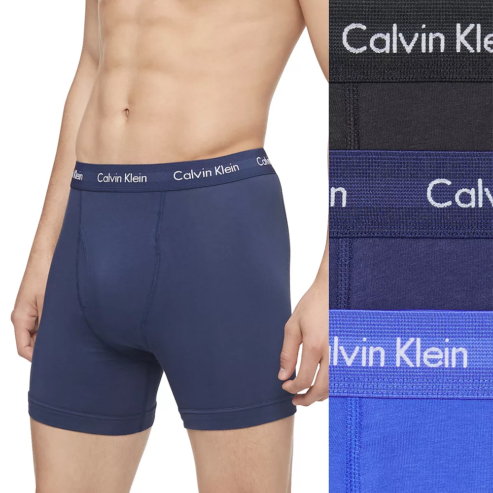 Men's Calvin Klein 3-pack Cotton Stretch Boxer Briefs 10 Men's Calvin Klein 3-pack Cotton Stretch Boxer Briefs - Image 8