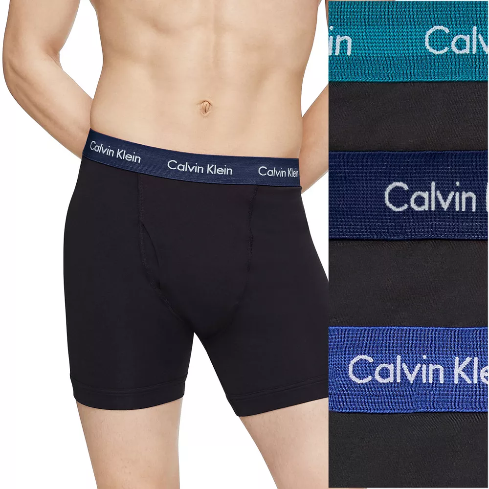 Men's Calvin Klein 3-pack Cotton Stretch Boxer Briefs 8 Men's Calvin Klein 3-pack Cotton Stretch Boxer Briefs - Image 6