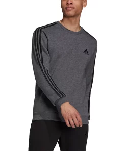 Big & Tall adidas Essentials Fleece Sweatshirt 21 Big & Tall adidas Essentials Fleece Sweatshirt -Casual Outfits For Men Elegant store 5097444 ALT5