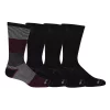 Men's Columbia 4-pack Heather Ribbed Half-Cushioned Crew Socks -Casual Outfits For Men Elegant store 5106325 Grey Stripe
