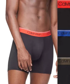 Men's Calvin Klein 3-Pack Microfiber Stretch Boxer Briefs