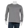 Big & Tall Sonoma Goods For Life® Crewneck Tee -Casual Outfits For Men Elegant store 5108992 Medium Charcoal