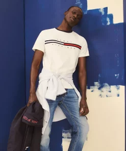 Men's Tommy Hilfiger Tino Logo Tee -Casual Outfits For Men Elegant store 5109060 ALT2