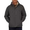 Men's Smith's Workwear Sherpa-Lined Hooded Thermal Shirt Jacket -Casual Outfits For Men Elegant store 5156348 Heather Charcoal