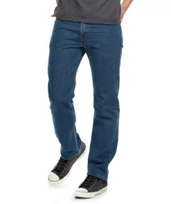 Men's Levi's® 505™ Regular Jeans 13 Men's Levi's® 505™ Regular Jeans -Casual Outfits For Men Elegant store 5178 Dark Stonewash