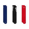 Men's Nike Everyday Plus Cushioned 3-Pack Crew Socks -Casual Outfits For Men Elegant store 5182291 Red Black Royal Blue