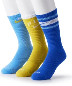 Men's Nike Everyday Plus Cushioned 3-Pack Crew Socks 16 Men's Nike Everyday Plus Cushioned 3-Pack Crew Socks -Casual Outfits For Men Elegant store 5182291 Royal Sulfur Blue