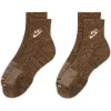 Unisex Nike 2-pack Everyday Plus Dri-FIT Cushioned Ankle Socks -Casual Outfits For Men Elegant store 5182465 Cargo Khaki White
