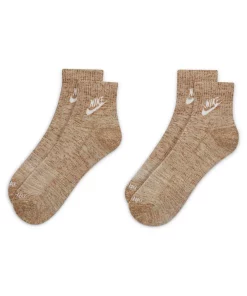 Unisex Nike 2-pack Everyday Plus Dri-FIT Cushioned Ankle Socks 13 Unisex Nike 2-pack Everyday Plus Dri-FIT Cushioned Ankle Socks -Casual Outfits For Men Elegant store 5182465 Coconut Milk