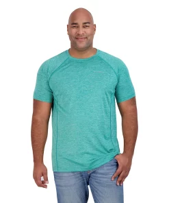 Big & Tall Eddie Bauer Resolution Classic-Fit Performance Crewneck Tee -Casual Outfits For Men Elegant store 5212118 Bright Green