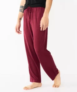 Sonoma Goods For Life® Seriously Soft Pajama Pants 19 Sonoma Goods For Life® Seriously Soft Pajama Pants -Casual Outfits For Men Elegant store 5235302 Aged Wine Space Dye
