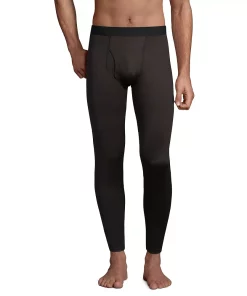 Men's Lands' End Stretch Thermaskin Long Underwear Base Layer Pants