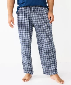 Big & Tall Sonoma Goods For Life® Seriously Soft Relaxed-Fit Sleep Pants -Casual Outfits For Men Elegant store 5241547 Artois Plaid
