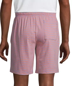 Big & Tall Lands' End Knit Jersey Pajama Shorts -Casual Outfits For Men Elegant store 5247525 ALT