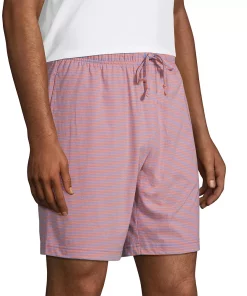 Big & Tall Lands' End Knit Jersey Pajama Shorts -Casual Outfits For Men Elegant store 5247525 ALT2
