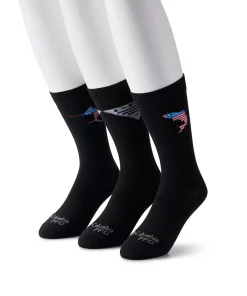 Men's Columbia 3-pack PFG Patterned Crew Socks 7 Men's Columbia 3-pack PFG Patterned Crew Socks -Casual Outfits For Men Elegant store 5261392 Black